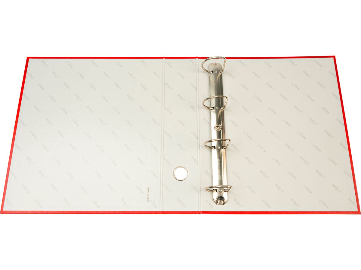 BIELLA Cart. anelli Dinor-Quatro 7cm 12644745U rosso, 4-anelli A4 (7611365256242)