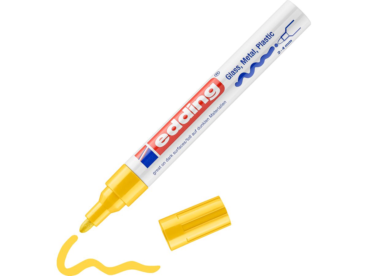 EDDING Paintmarker 750 2-4mm 750-5 CREA gelb (4004764953141)