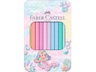 FABER-CASTELL Farbstift Jumbo Sparkle 210910 pastell 10 Stück (4005402109104)