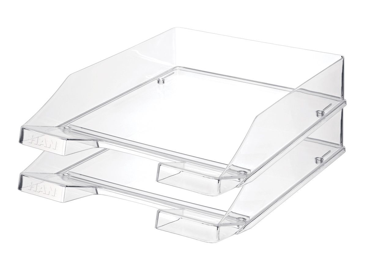 HAN Corbeille courrier Klassik A4 2.04 transparent (4012473012615)