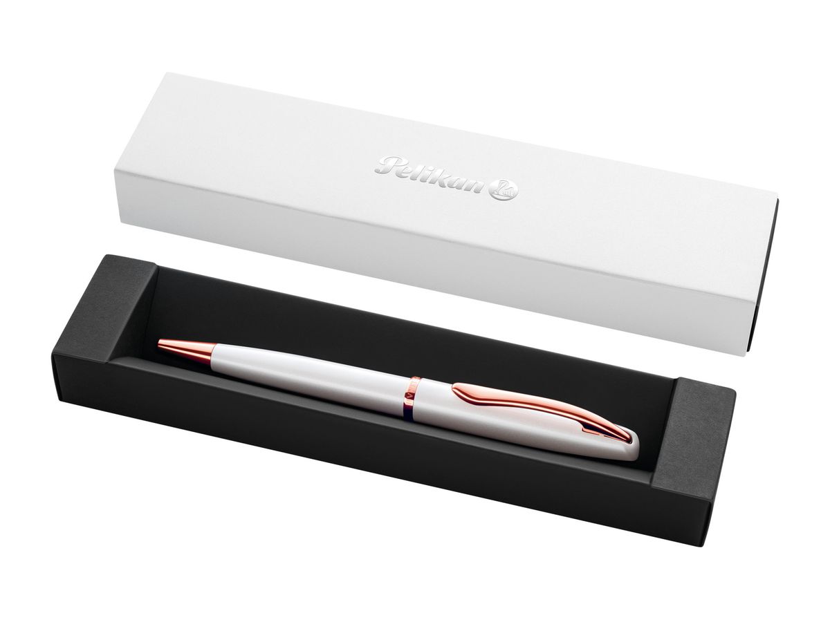 PELIKAN Stylo à bille Jazz Noble M 821742 Elegance Pearl (4012700821744)