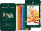 FABER-CASTELL Farbstift Polychromos 110012 12er Metalletui (4005401100126)