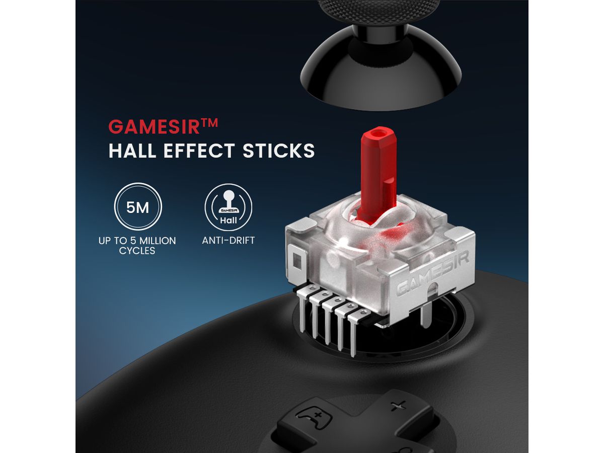 GAMESIR G7 HE Controller Wired GSG700HE-2 Xbox,PC Black (6936685221529)