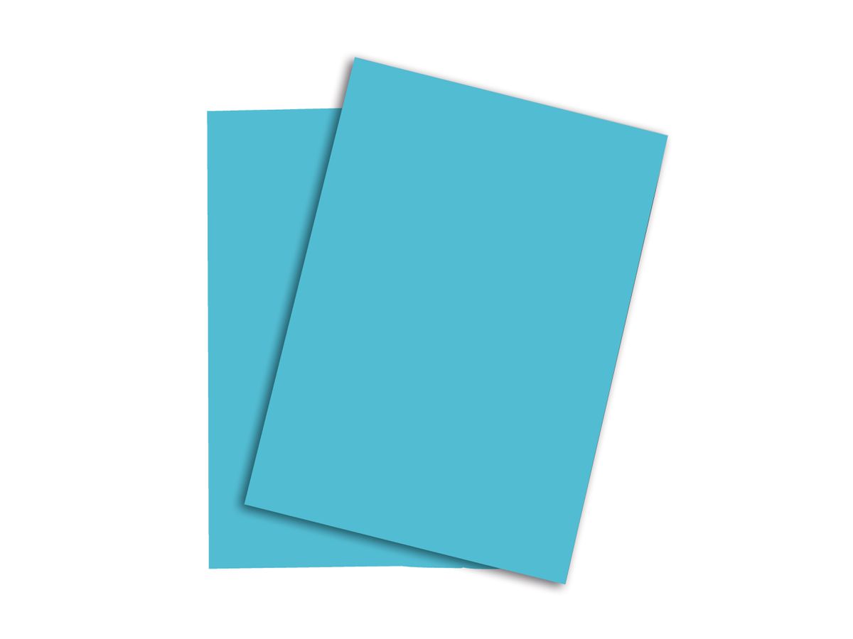 PAPYRUS Rainbow Papier FSC A4 88043116 120g, blau 250 Blatt (7318761043673)