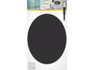 SECURIT Kreidetafel OVAL FB-OVAL schwarz 29.8x37.7x0.3cm (8718226493415)
