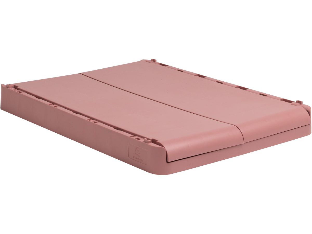 EXACOMPTA Box pieghevole Skandi A4+ 27238D Maxi rosa scuro 375x40x275mm (9002493272385)