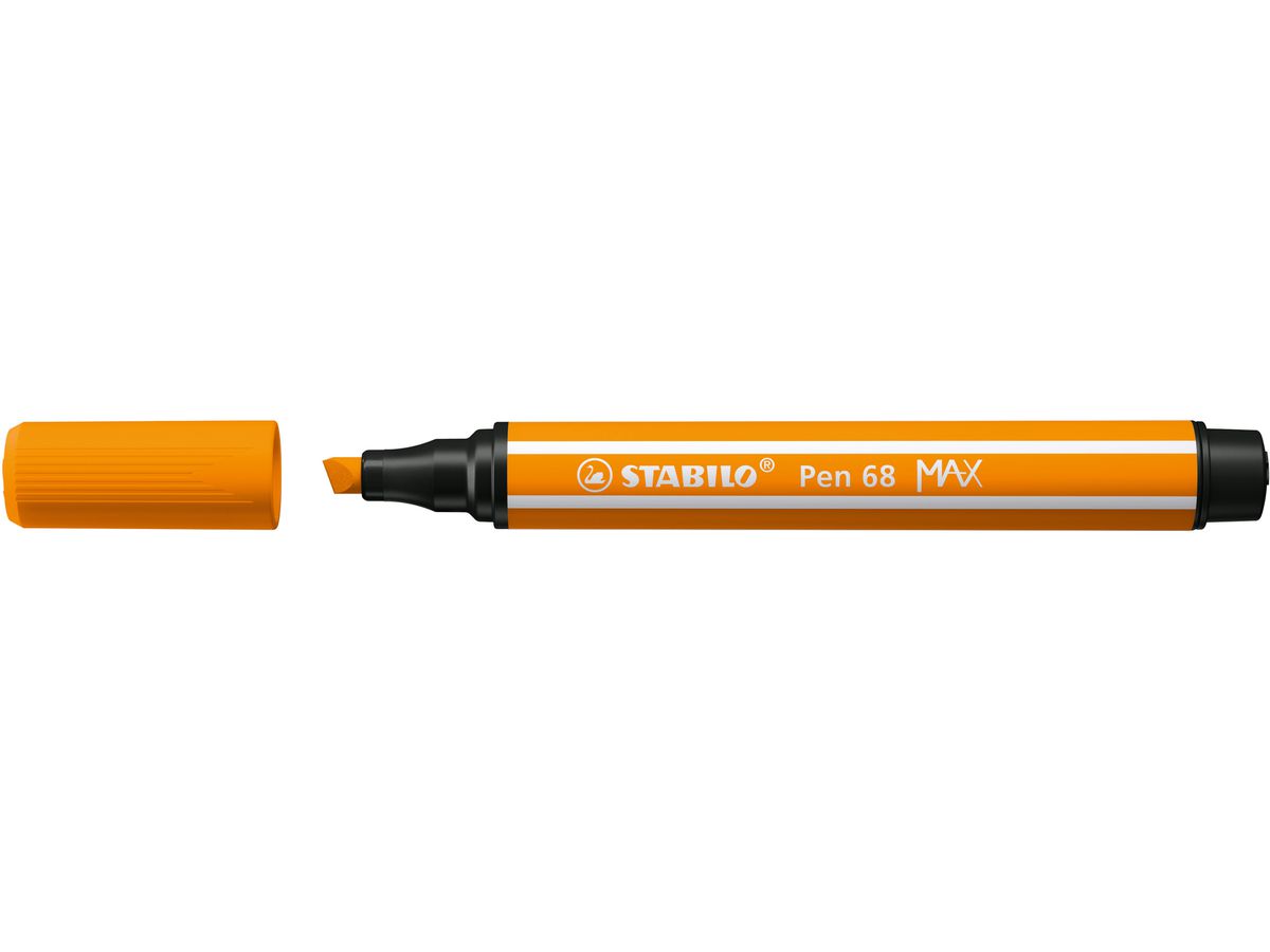 STABILO Fasermaler Pen 68 MAX 2+5mm 768/54 orange (4006381569859)