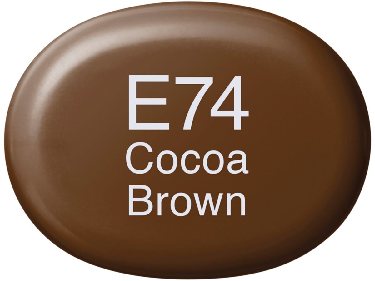 COPIC Marker Sketch 21075331 E74 - Cocoa Brown (4511338008560)