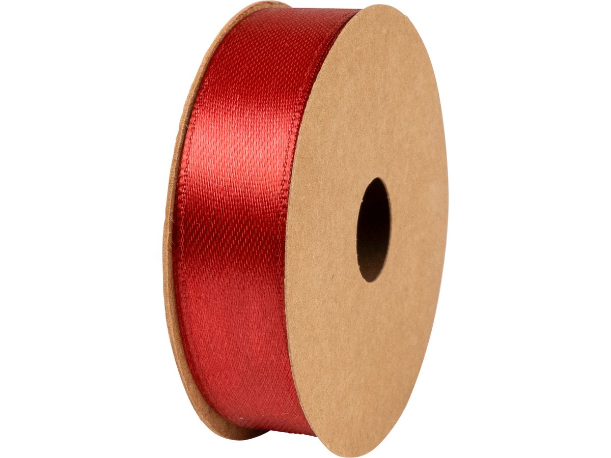 STEWO Nastro regalo Satin Spule 2583410520 rosso 15mm 15x4m (7630050892411)