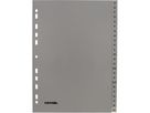 NOVOOO Register PP A4 40956 grau A-Z 24tlg. (9010729032030)