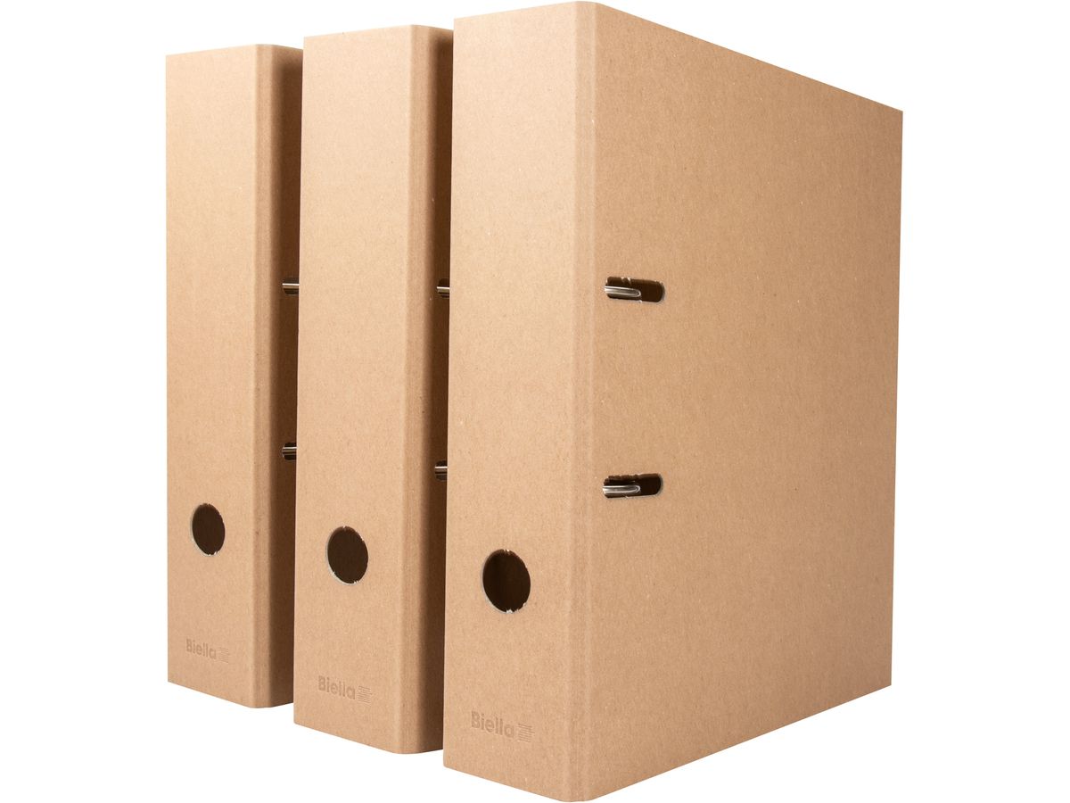 BIELLA Ordner Minimal Design 7cm 11440710U braun A4 (7611365465293)