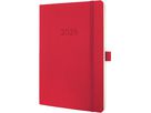 CONCEPTUM Calendario settimanale 2026 C2634 1S/2P rosso 13.5x21cm (4004360772337)