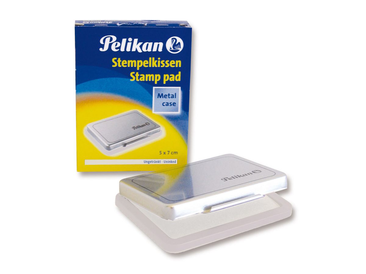 PELIKAN Metall-Stempelkissen 331256 Gr.3, ungetränkt 7x5cm (4012700331250)