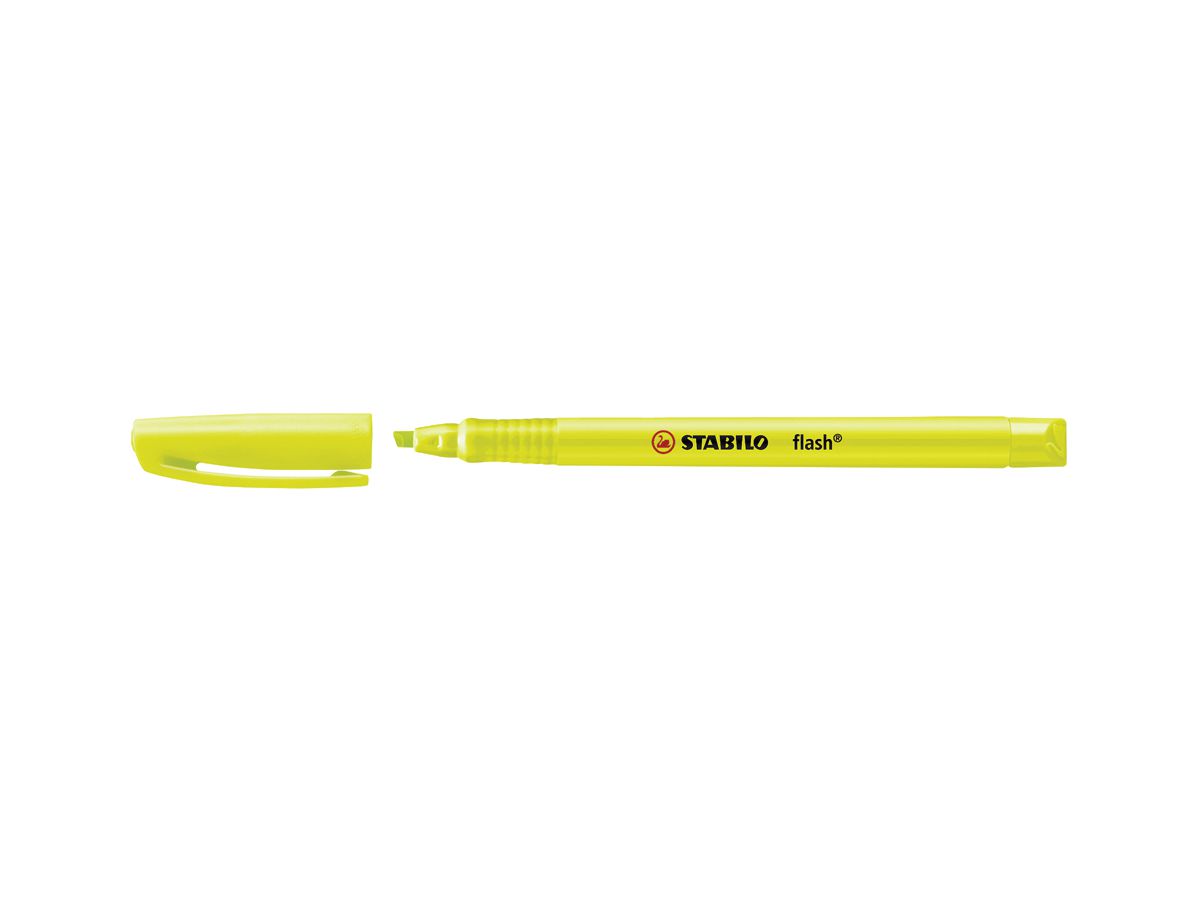 STABILO Textmarker FLASH 1/3,5mm 555/24 gelb (4006381131223)