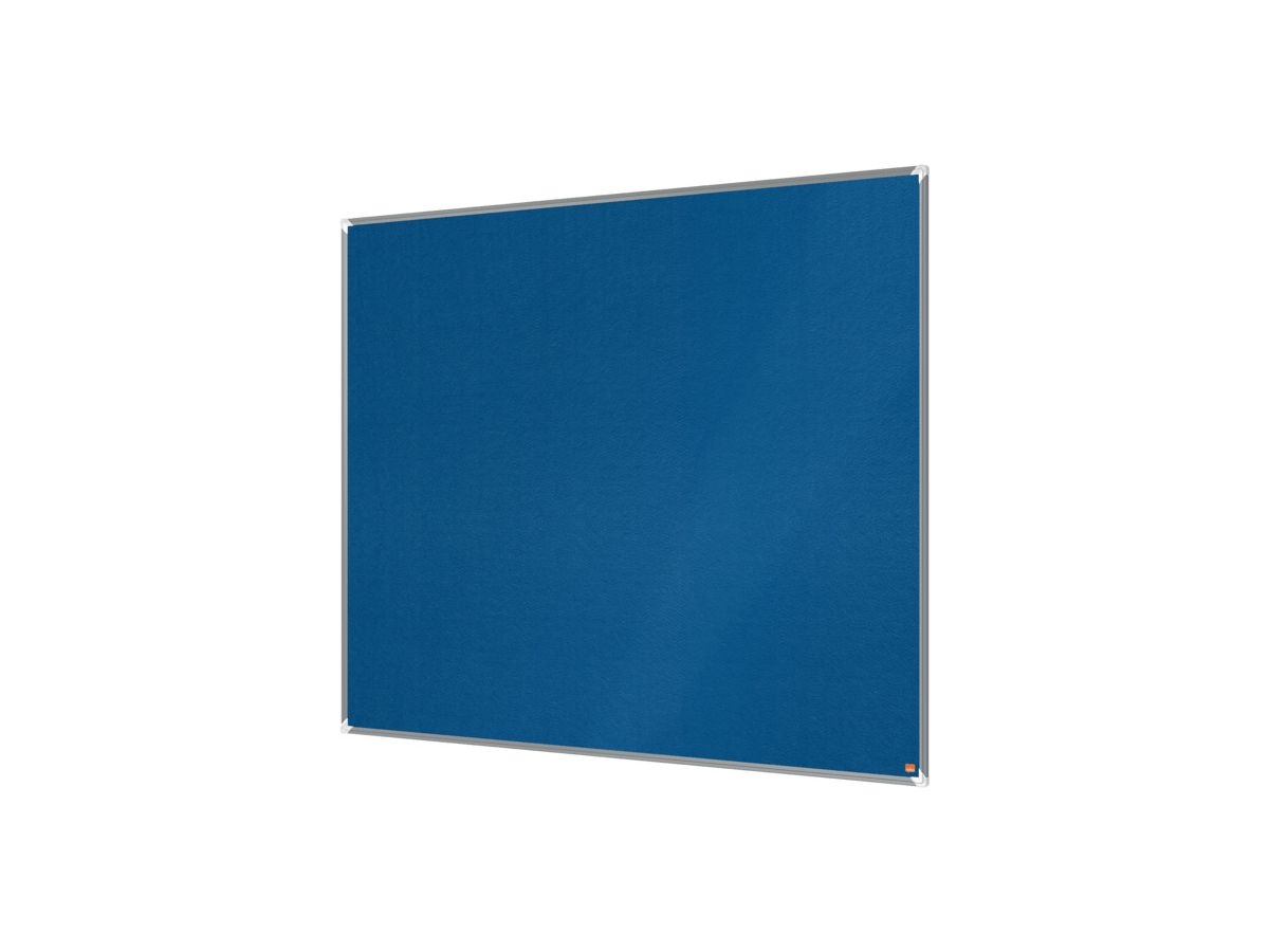 NOBO Tableau Feutre Premium Plus 1915191 bleu, 120x150cm (5028252608633)