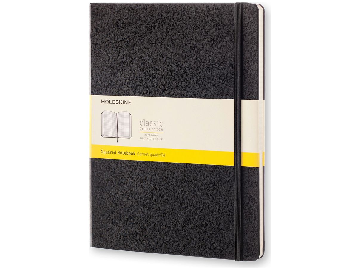 MOLESKINE Taccuino XL 895292 quadrettato nero (8051272895292)
