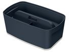 LEITZ MyBox Aufbewahrungsschale Cosy 5263-00-89 grau 191x318x128mm (4002432128112)