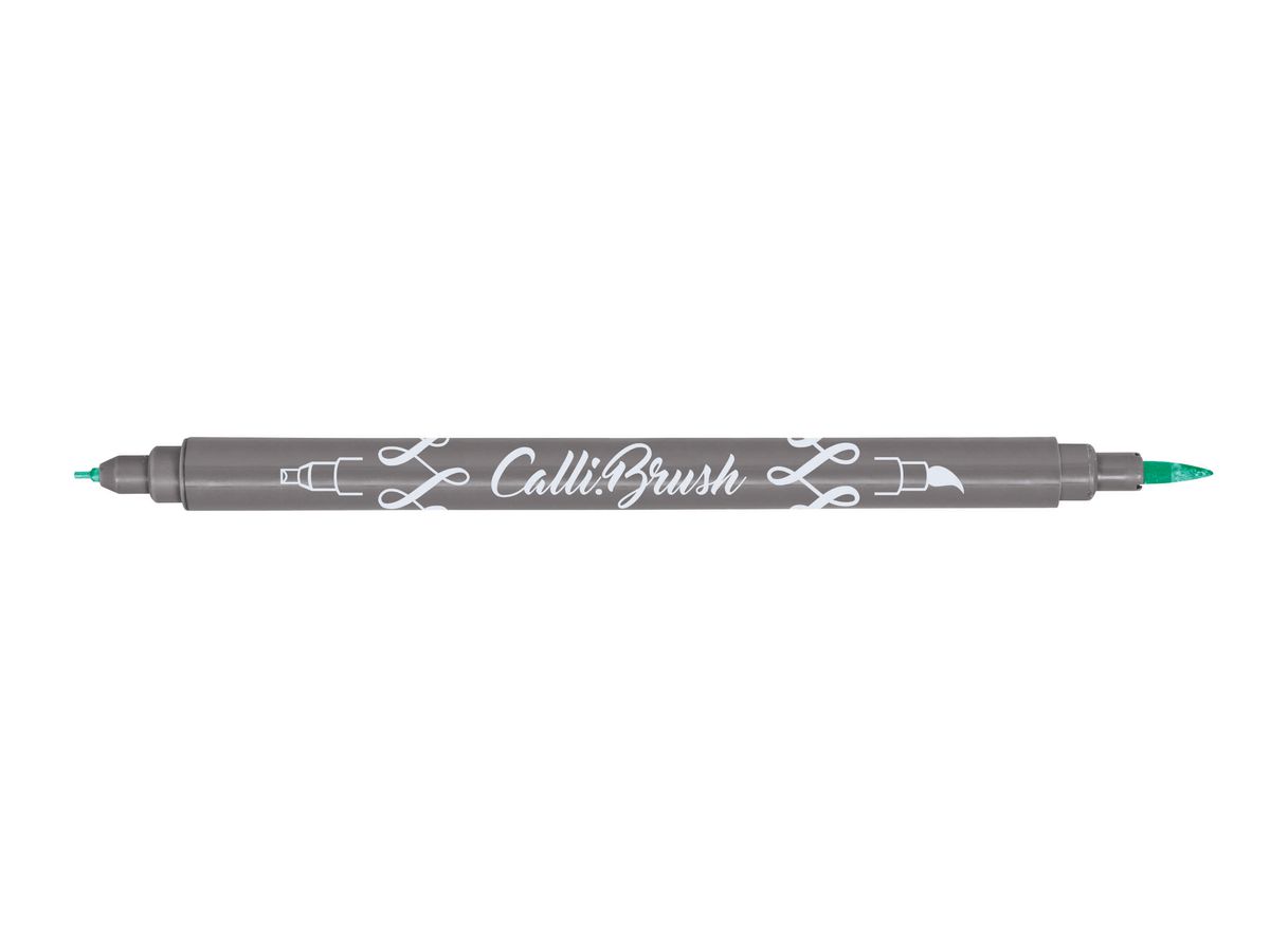 ONLINE Callibrush Pen Double Tip 2mm 19066/6 Mint (4014421190666)