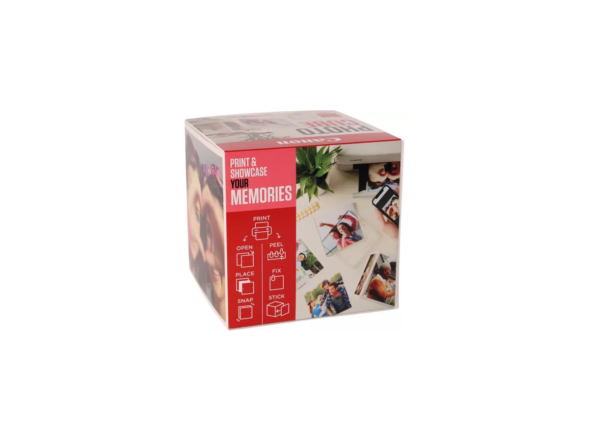 CANON Photo Cube Creative 13x13 pink PP2015x5 Portafoto acrilico incl. 40fo. (8714574682341)