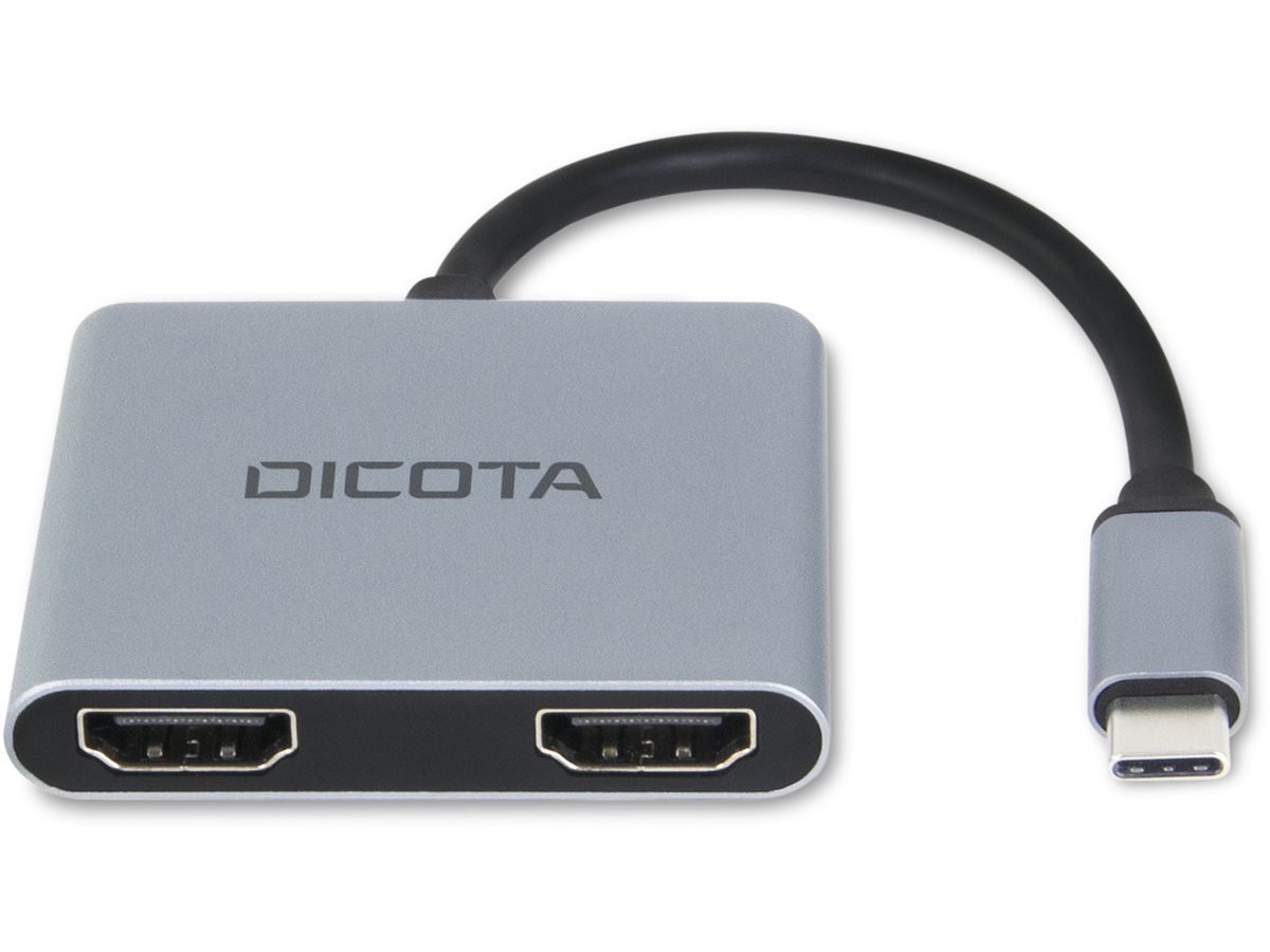 DICOTA Docking Station 4-in-1 USB-C D32063 4K HDMI PD 100W portable (7640239421400)