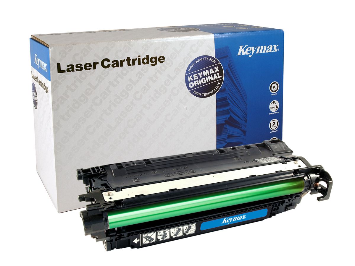 KEYMAX RMC-Toner-Modul schwarz CE250AKEY zu HP CLJ CP 3520 5000 Seiten (4016807088826)