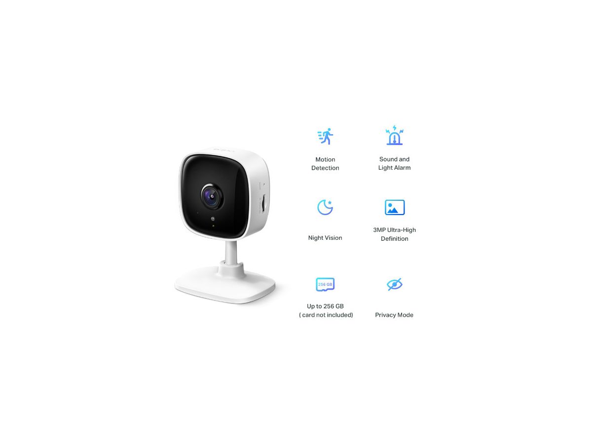 TP-LINK Home Security Wi-Fi Camera Tapo C110 (4897098682760)