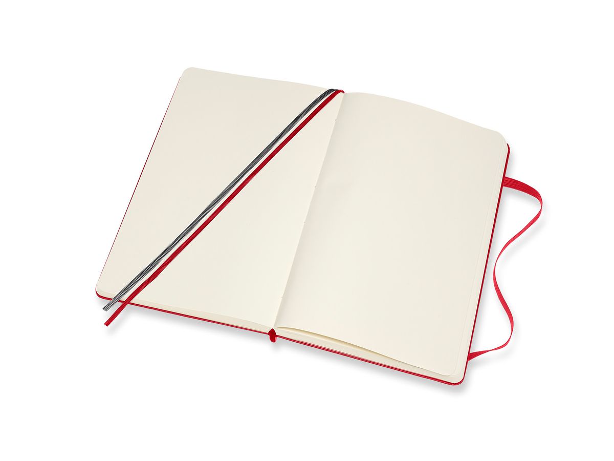 MOLESKINE Notizbuch HC L/A5 606204 blanko,scharlachrot,208 S. (8053853606204)