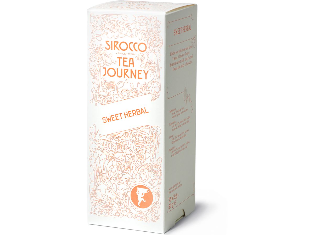 SIROCCO Sweet Herbal Tea 831 25 piramidi (7611864008113)