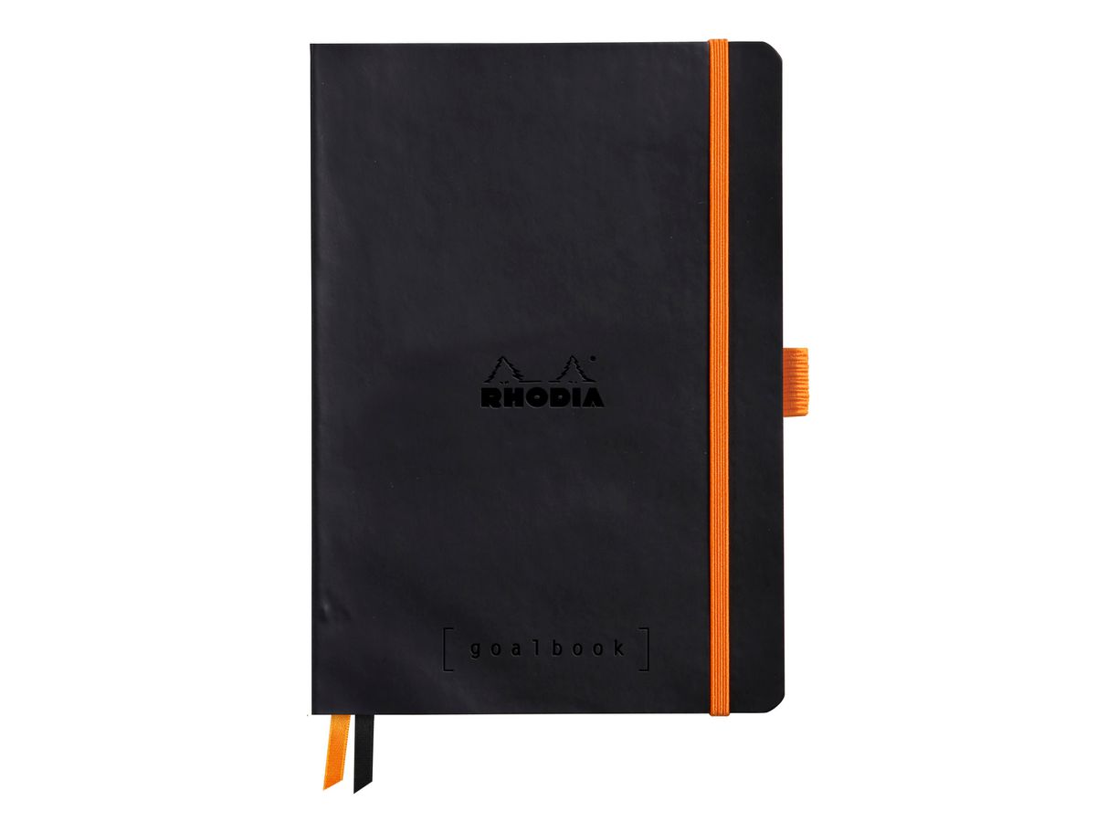 RHODIA Goalbook Taccuino A5 117571C Softcover nero 240 f. (3037921175712)
