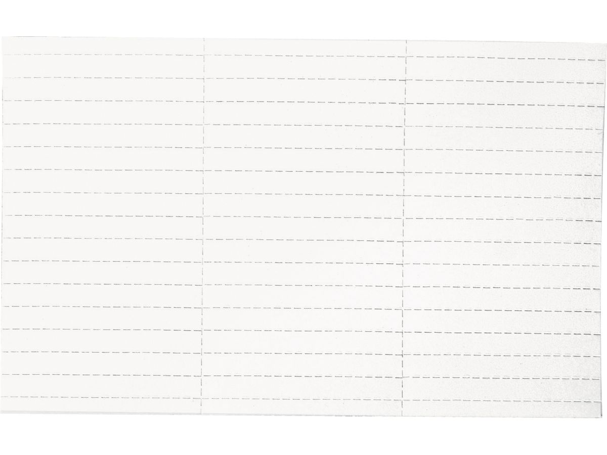 LEGAMASTER Etiquettes 10x60mm 7-455119 blanc, perforè 225 pcs. (8713797031431)