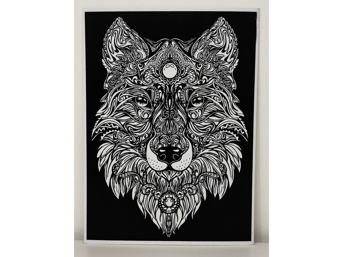 TATARUGA Samtbild A4 S10 Wolf (8024238222395)