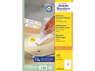 AVERY ZWECKFORM Etichette univers. 210x297mm L4735REV-100 bianco,non-perm. 100pz./100fl. (4004182433331)