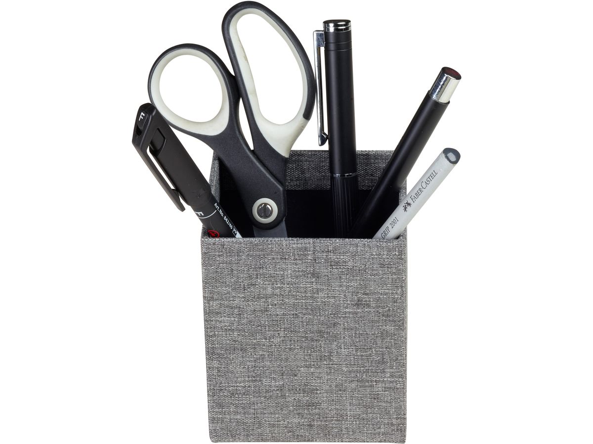 KOLMA Stifteköcher RPET 14.305.03 rezykliertes PET 8x8x9cm (7611967140116)