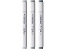 COPIC Marker Classic Designer 200750314 Steel structure tints 3 pièces (4013695268811)