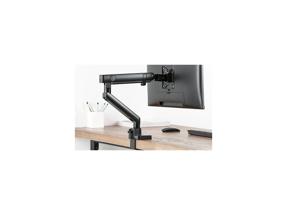 ICY BOX Monitor Stand for 1 Monitor IB-MS313-T 32 inch black (4250078170488)