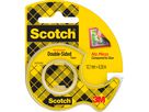 SCOTCH Tape m. Abroller 665 12mmx6.3m 136D-MDEU doppelseitig (0051131598546)