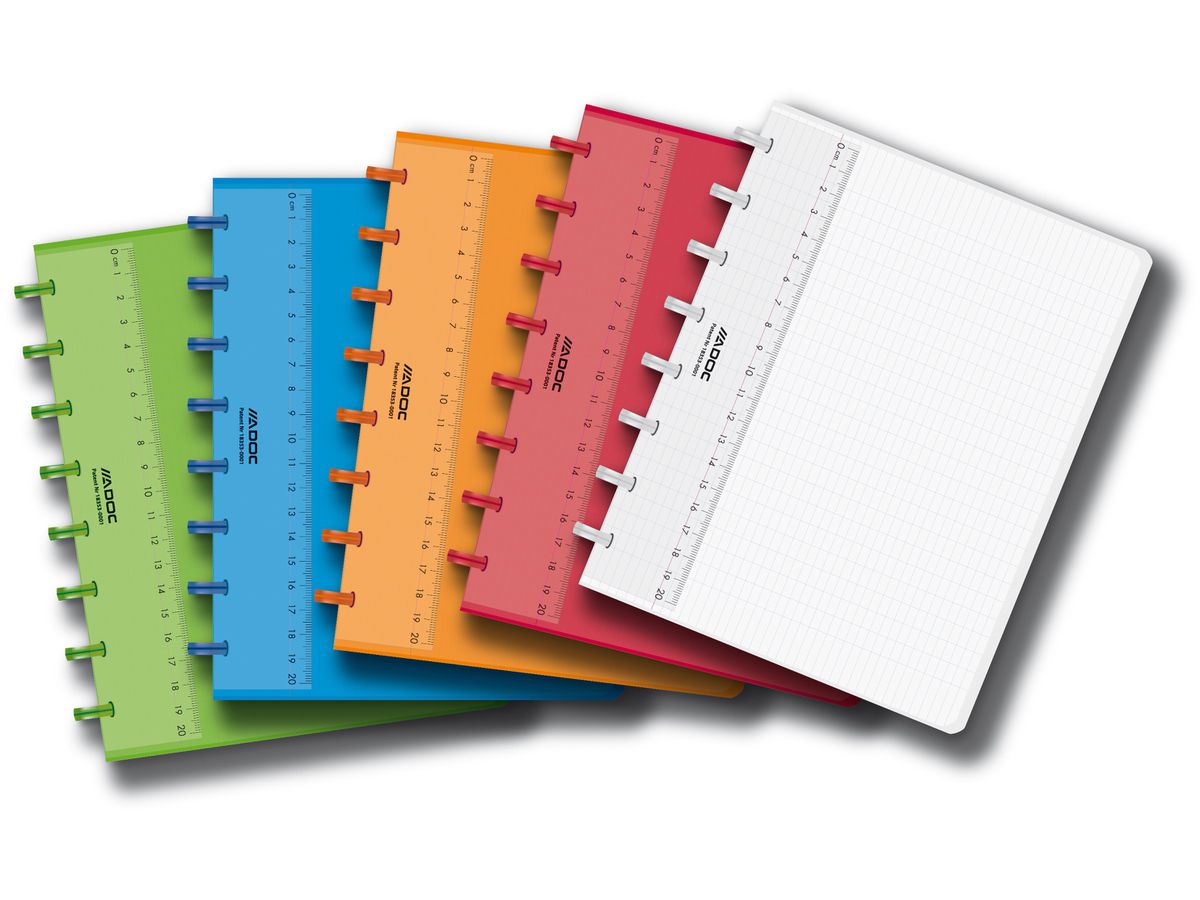 ADOC Notizheft Pap-Ex A5 3048.000 kariert ass. (5410733486005)