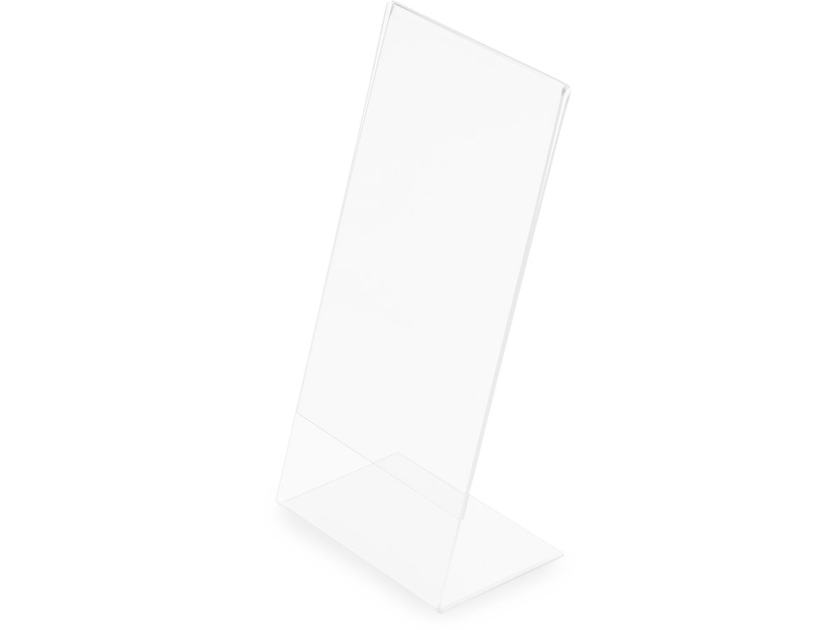 DEFLECTO Tischaufsteller Classic Image 45201 DIN 100x210x68mm, hoch, schräg (0079916452012)