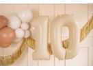 PARTYDECO Palloncino in foil no. 0 72cm FB230P-0-013 beige (5904555034945)