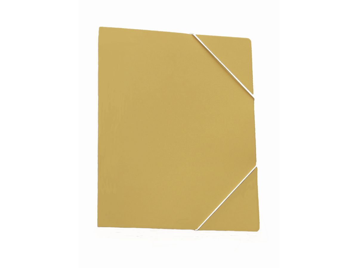 EROLA Dossier à élastique 450my A4 511 jaune carton (7640114445118)