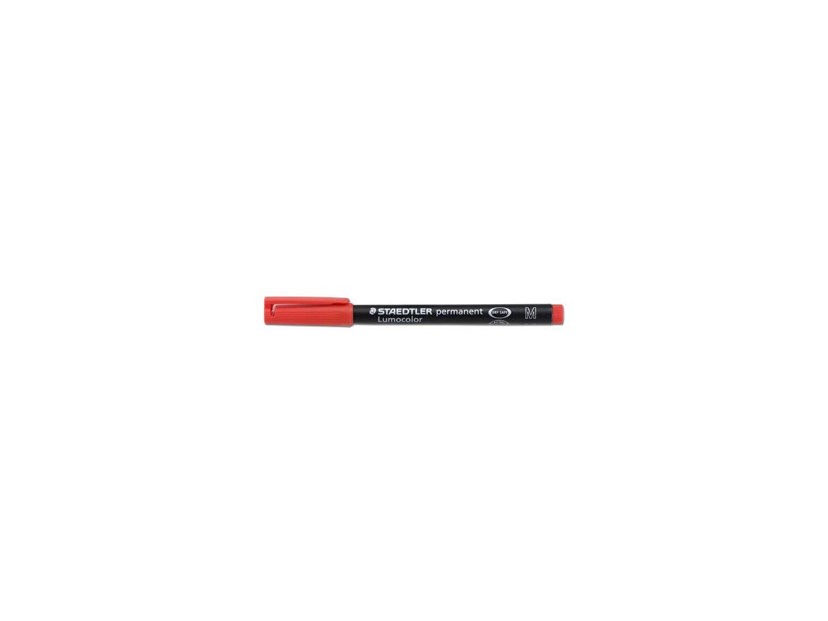 STAEDTLER Lumocolor permanent M 317-2 rot (4007817310564)