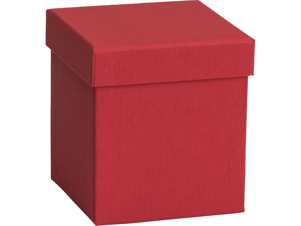 STEWO Geschenkbox One Colour 2551784290 rot dunkel 11x11x12cm (7630050845868)