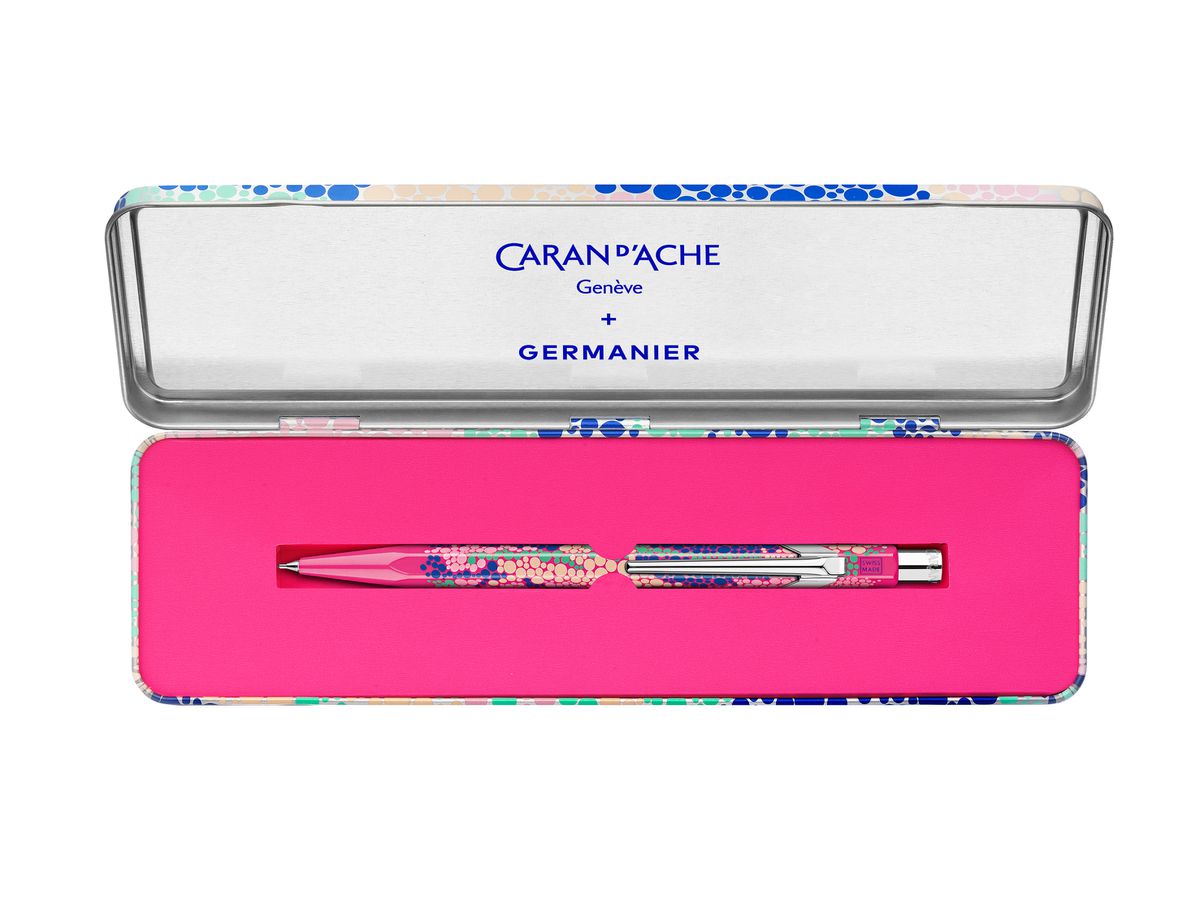 CARAN D'ACHE Porte-mines 849 GERMANIER MF0844.016 rose fluo, avec boîte métal (7630002360968)