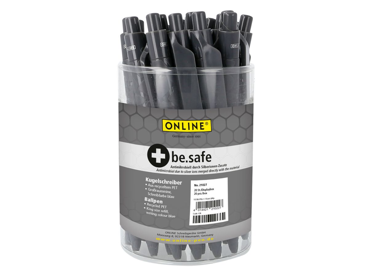 ONLINE Dislay Penna sfera 21027 Be.Safe 20pcs. (4014421210272)