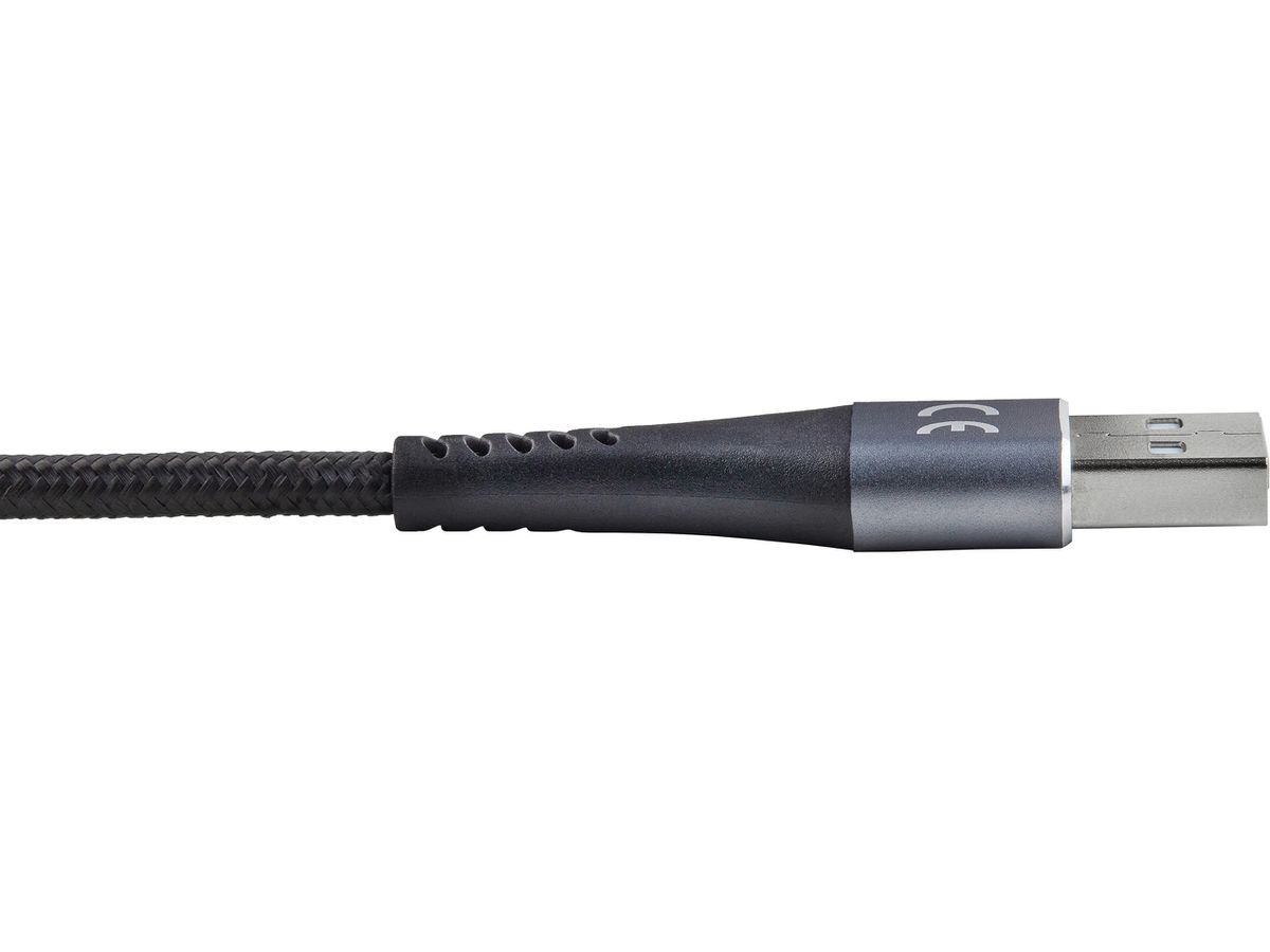 INTENSO Cable USB-A to USB C 7901100 1.5 m, Nylon black (4034303036004)