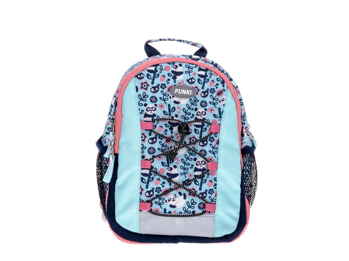 FUNKI Zaino per bambini turchese 6022.02 Happy Panda 28x25x11cm (7611468084858)