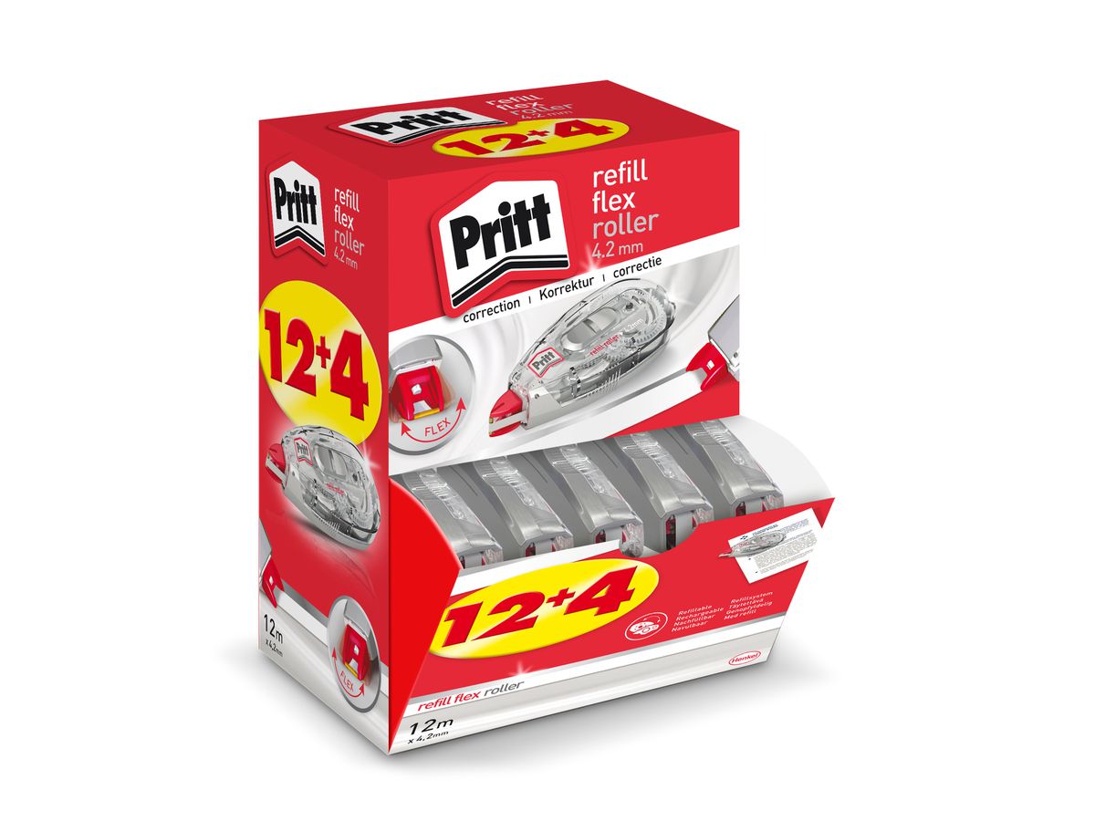 PRITT Korrigieren Compact 4,2mmx10m PCK4M weiss 16 Stk. (4053172005751)