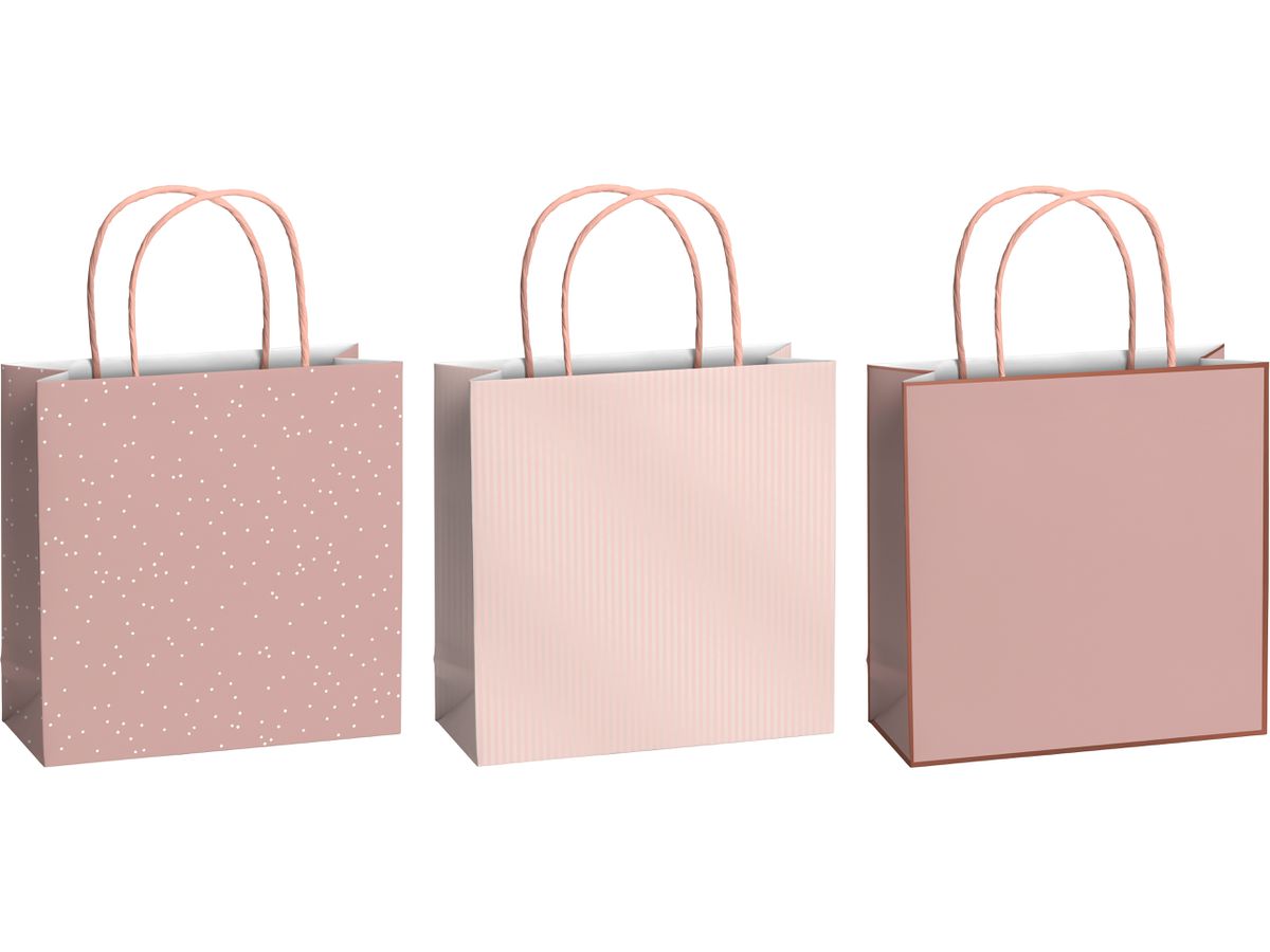 STEWO Sac cadeau Paro 2543996599 rose 20x20cm (7630050896280)