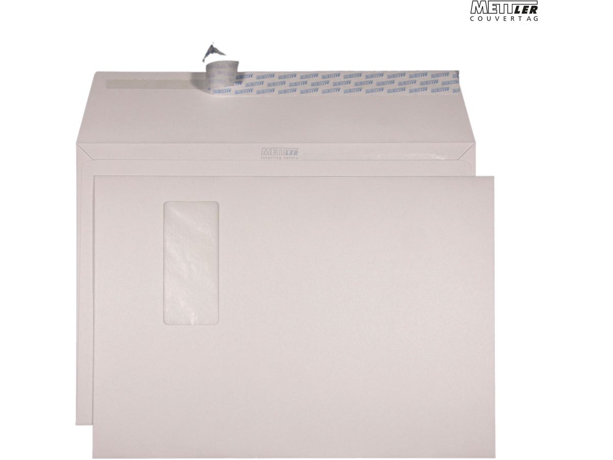 METTLER Couvert Fenster links C4 9145 120g, recycling 250 Stk. (7640126061320)