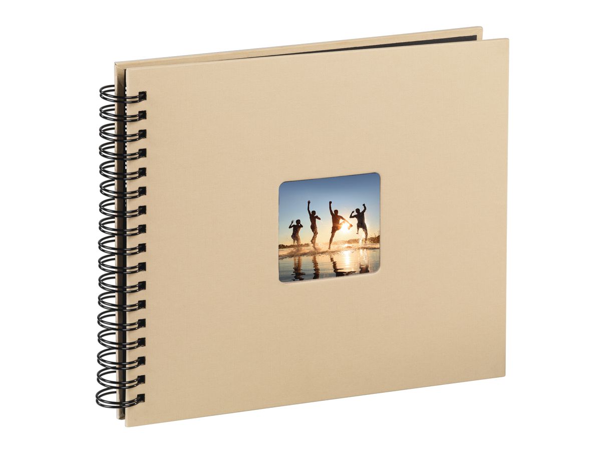 HAMA Spiralalbum Fine Art 36x32cm 10609 taupe 25 Blatt (4007249106094)